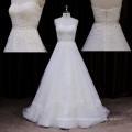 Factory Outlet Bodycon balayage train robe de mariée 2014 dentelle
